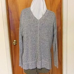 Sweater, light gray, large, Olivia Sky
